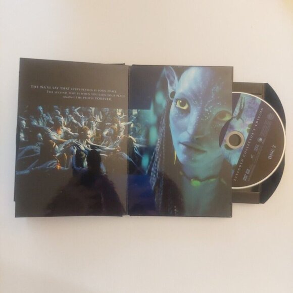 Avatar DVD 3-Disc Set Extended Collectors Edition English French Spanish - Picture 6 of 7